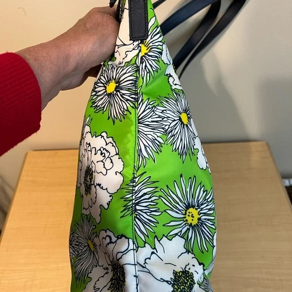 Prada Nylon Floral Tote - Picture 3 of 9